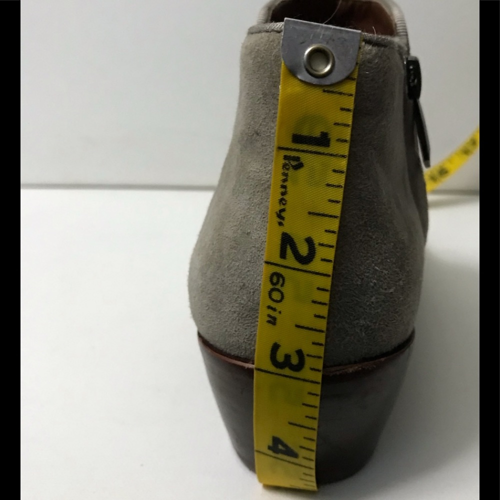 Sam Edelman Petty Women's Beige Leather Ankle Boot - Picture 10 of 12